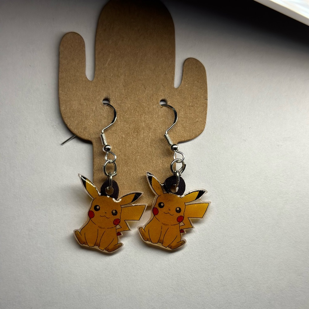 Pikachu earrings